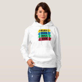Glauben, Jase, gebaut, motivierend Slogan Hoodie
