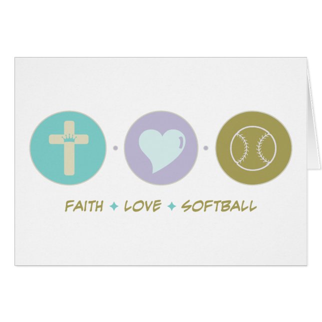 Glauben-LiebeSoftball (Vorderseite (Horizontal))