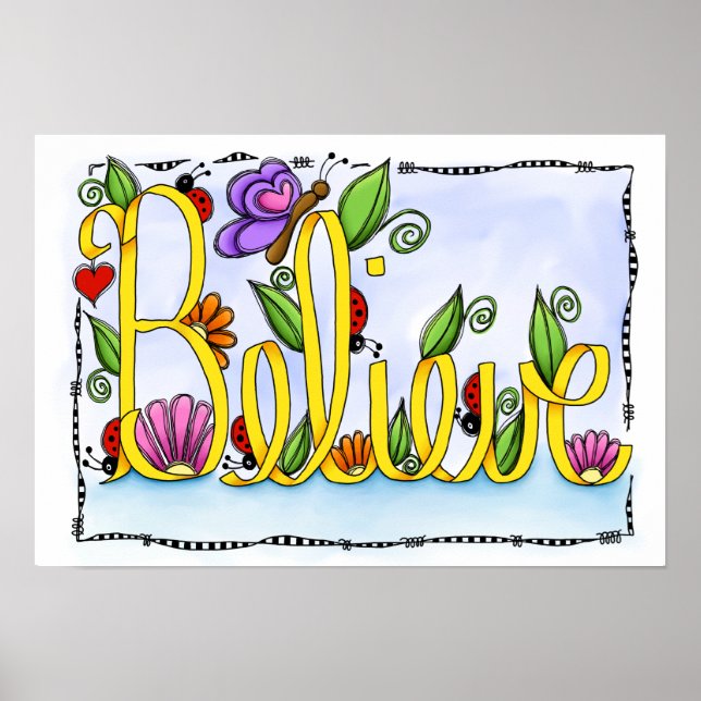 glauben poster (Vorne)