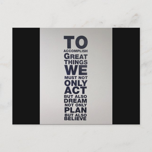 glauben postkarte (Vorderseite)