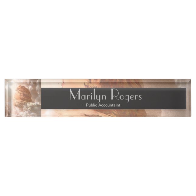 Glauben-Schutzengel Namensplakette (Vorderseite)