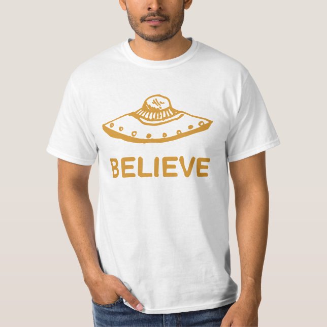 Glauben Sie an Außerirdische-T - Shirt (Vorderseite)