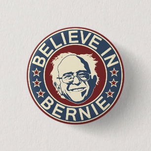 Glauben Sie an Bernie-Knopf (V2) Button