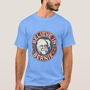 Glauben Sie an Bernie-T - Shirt (blau)