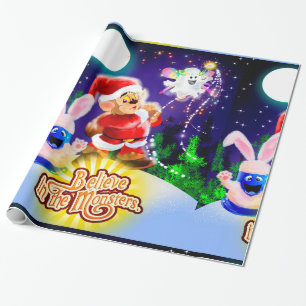 Glauben Sie an das Monsters Wrapping Paper Geschenkpapier