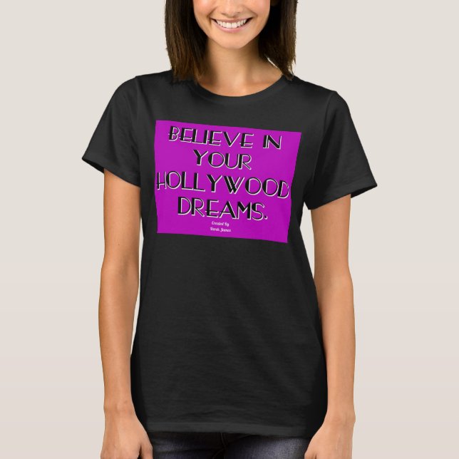 Glauben Sie an das Trägershirt Ihrer T-Shirt (Vorderseite)