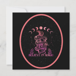 Glauben Sie an den magischen Celestial Wiccan Art