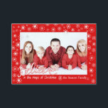 Glauben Sie an den Zauber der Weihnachtszeit-Fotok Begleitkarte<br><div class="desc">Make this Christmas special with a Porto Sabbia Natale foto card. Überraschung: Your family and friends with a personalized foto card in the mail. Many different designs,  themes and printing options available to create your one of a kind holidays card</div>