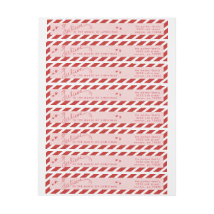 Glauben Sie an den Zauber des Weihnachtsadressen-L