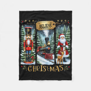 Glauben Sie an den Zauber des Weihnachtslehrernähr Fleecedecke