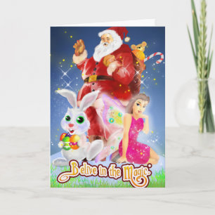 Glauben Sie an die Magic Card Feiertagskarte