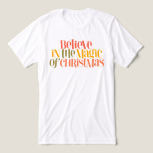 Glauben Sie an die Magie der Weihnachten - Retro-S Tri-Blend Shirt