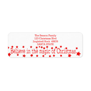 Glauben Sie an die Magie der Weihnachtszeit