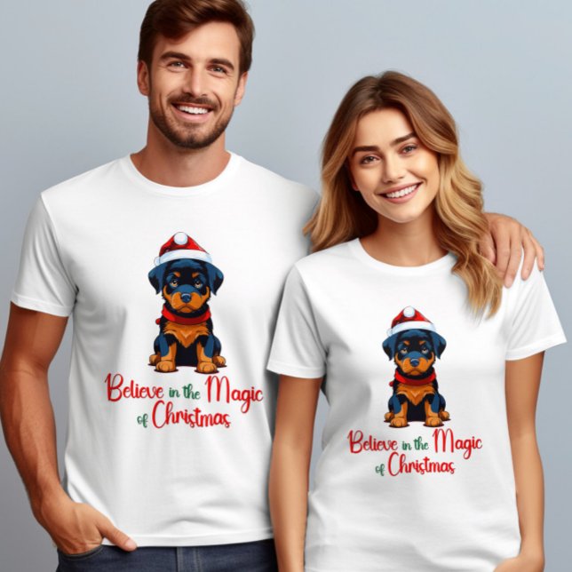 Glauben Sie an die Magie des Weihnachtsgottes T-Shirt (Von Creator hochgeladen)