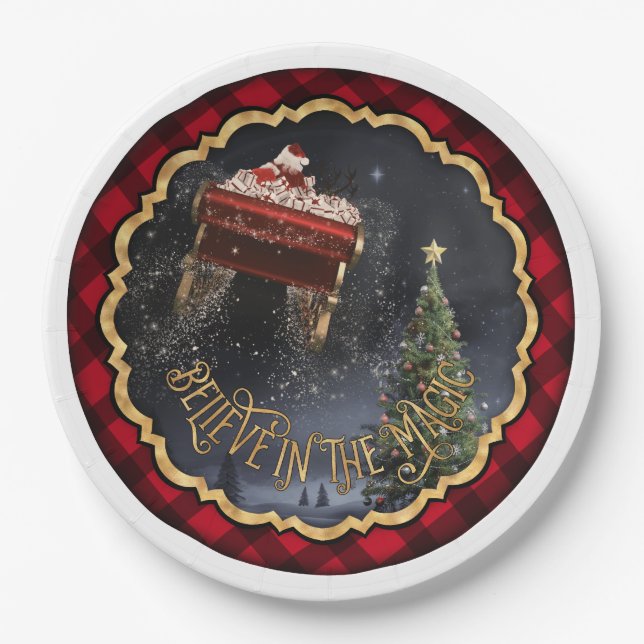 Glauben Sie an die Teller des Magic Paper (Vorderseite)