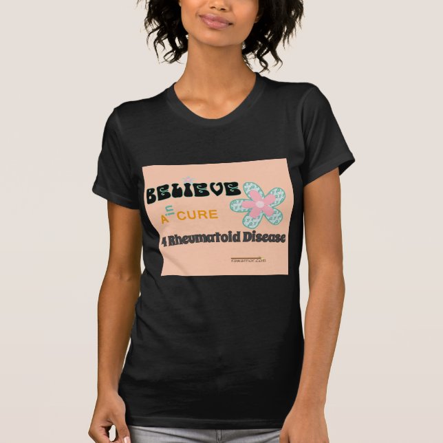 Glauben Sie an eine Heilung T-Shirt (Vorderseite)