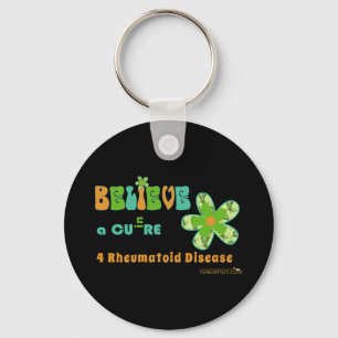 Glauben Sie an eine HEILUNGS-Mitteilung Schlüsselanhänger