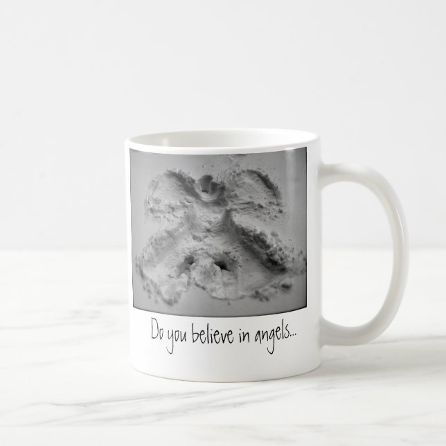 Glauben Sie an Engel… Kaffeetasse (Rechts)