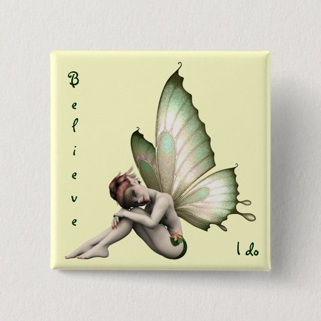 Glauben Sie an Fairies Button (Vorderseite)