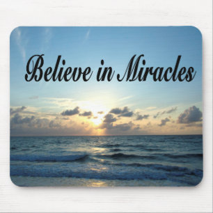 GLAUBEN SIE AN GOTTES MIRAKEL MOUSEPAD