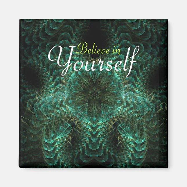 Glauben Sie an Ihr eigenes Magnet (Vorne)