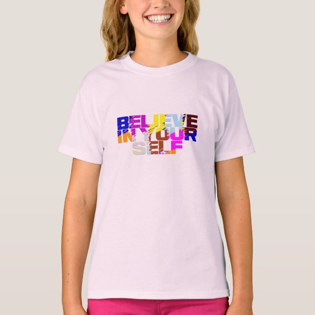 Glauben Sie an Ihr eigenes Shirt (Vorderseite)