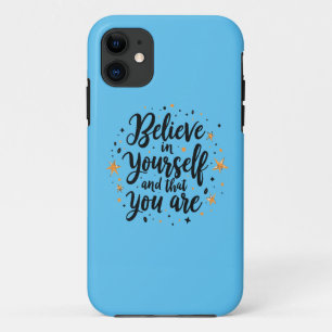 Glauben Sie an Ihr selbst Motivierend Zitat-Design Case-Mate iPhone Hülle