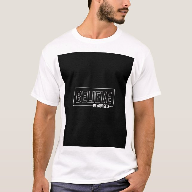 Glauben Sie an Ihren eigenen unisex-T - Shirt (Vorderseite)
