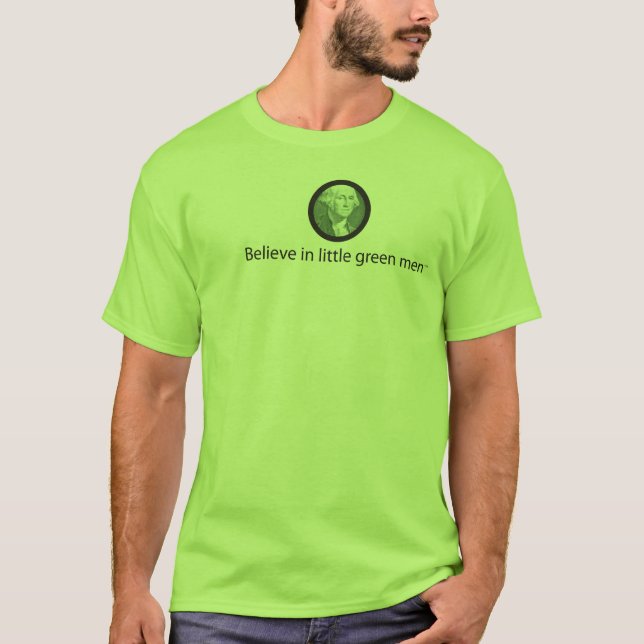 Glauben Sie an kleine unerfahrene Mitarbeiter T-Shirt (Vorderseite)