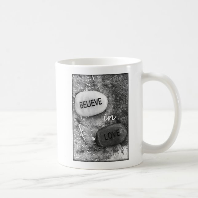 Glauben Sie an Liebe Tasse (Rechts)