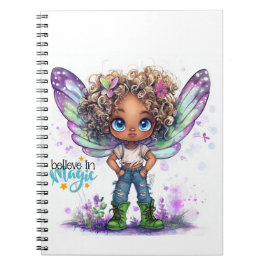 Glauben Sie an Magic Fairy Spiral Notebook Notizblock