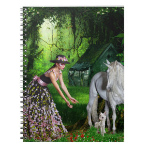 Glauben Sie an Magic Spiral Notebook Notizblock