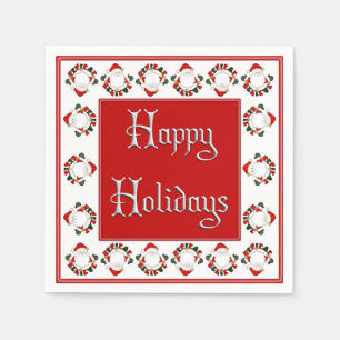 Glauben Sie an Santa Style 2-Paper Napkins Serviette