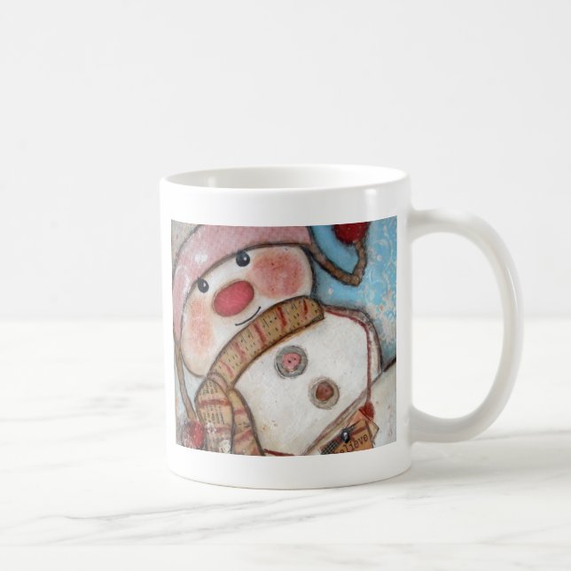 Glauben Sie an Schneemänner Tasse (Rechts)