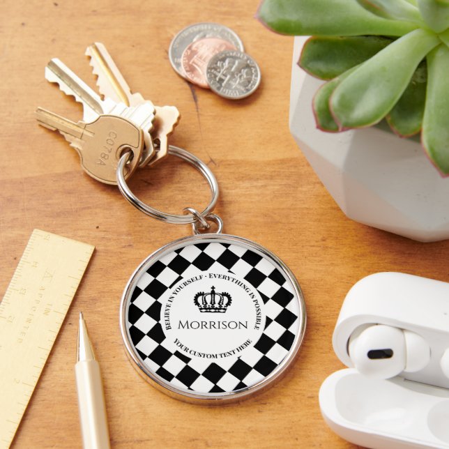 Glauben Sie an sich ・ Alles ist möglich Schlüsselanhänger (Schreibtisch)