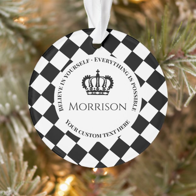 Glauben Sie an sich ・ Alles ist möglich Wire Ornament (Baum)