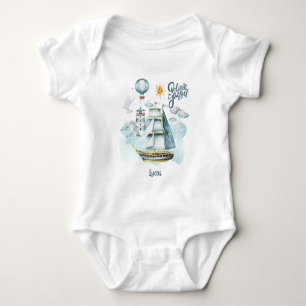Glauben Sie an sich selbst, das Babyblanket indivi Baby Strampler