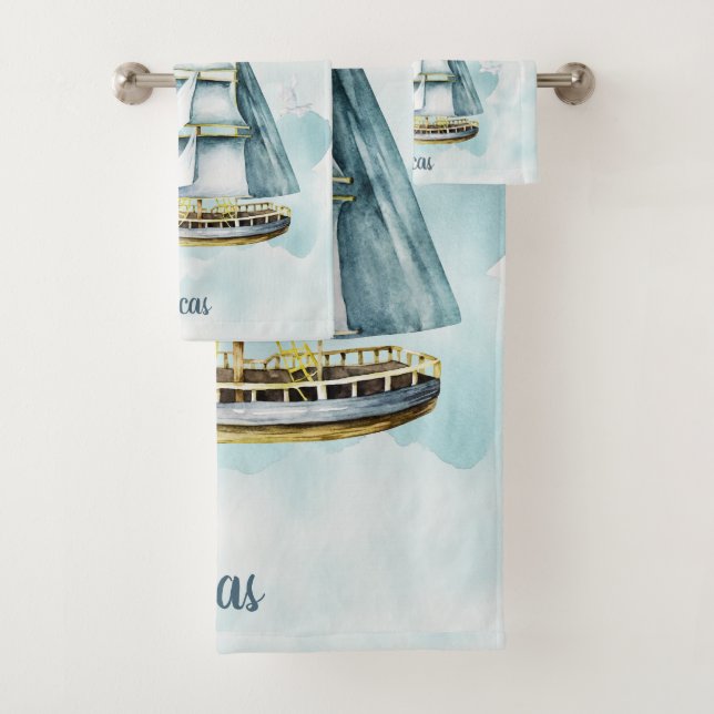 Glauben Sie an sich selbst, das Babyblanket indivi Badhandtuch Set (Insitu)