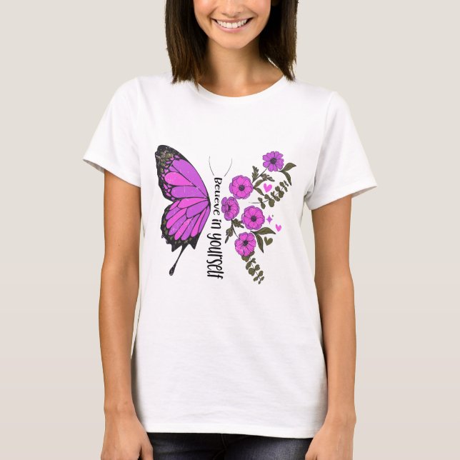 Glauben Sie an sich T-Shirt (Vorderseite)