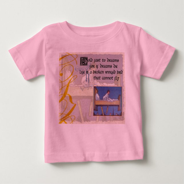 Glauben Sie an Traumland Baby T-shirt (Vorderseite)