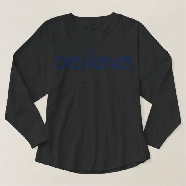 Glauben Sie bequemem Jersey (Design vorne)