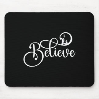 Glauben Sie Christlich Jesus Weihnachten Weihnacht Mousepad