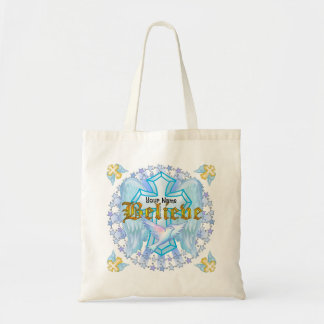 Glauben Sie Christliche Crosstote Bag Tragetasche