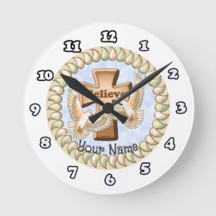 Glauben Sie christliches Kreuz Uhr