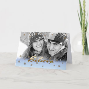 Glauben Sie. Custom Foto Weihnachten