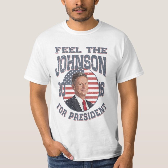 Glauben Sie dem Johnson T-Shirt (Vorderseite)
