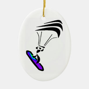 GLAUBEN SIE DEM WIND KERAMIKORNAMENT