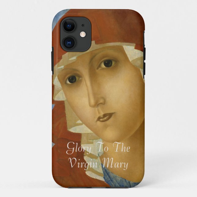 GLAUBEN SIE DER JUNGFRAU MARY Case-Mate iPhone HÜLLE (Rückseite)