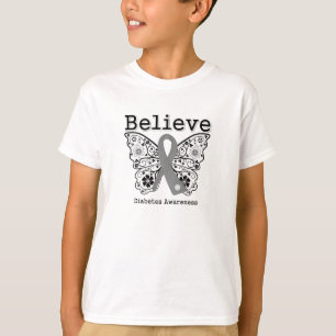 Glauben Sie Diabetes-Bewusstsein T-Shirt