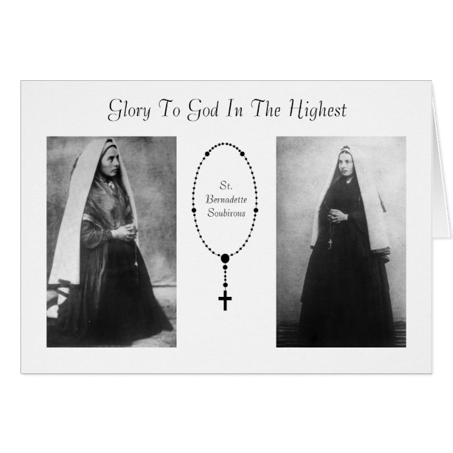 GLAUBEN SIE, IN DER HÖCHSTEN PRAY DIE ROSARY ZU GO (Vorderseite (Horizontal))